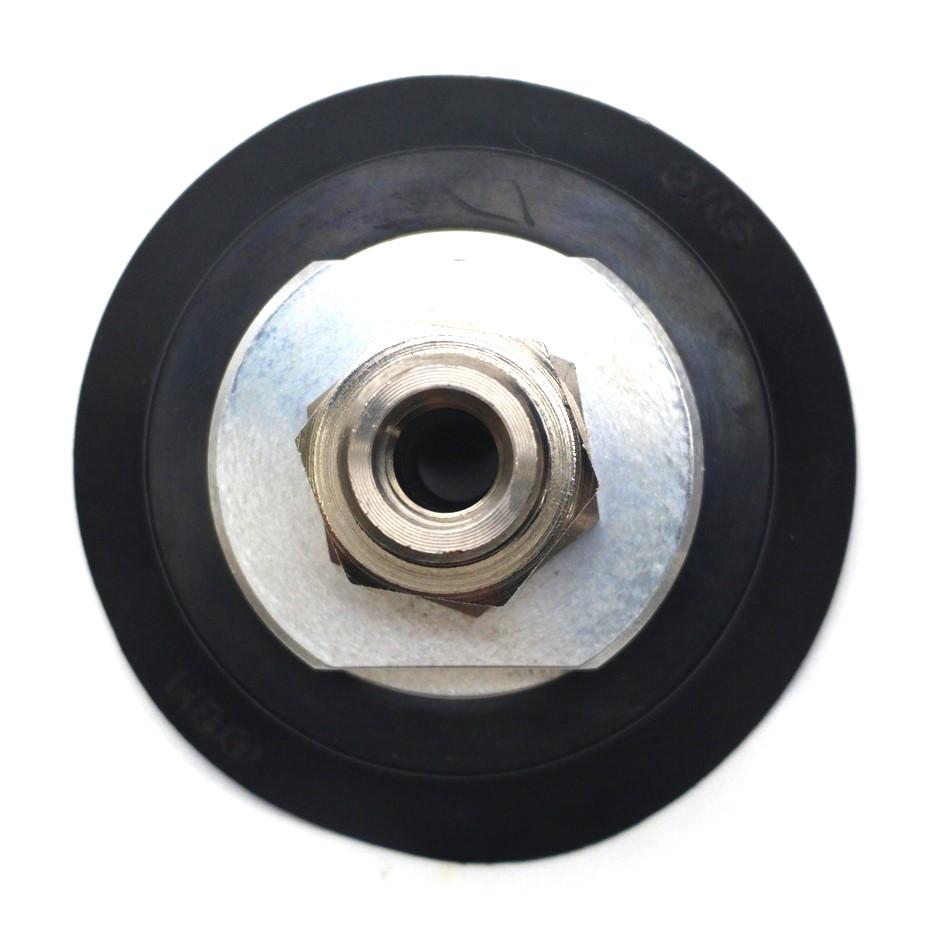 Used SMC ZPT80HN-A16 Vacuum Pad, 80mm Diameter, NBR, 1/8"RC Input, M15-1.5 OD