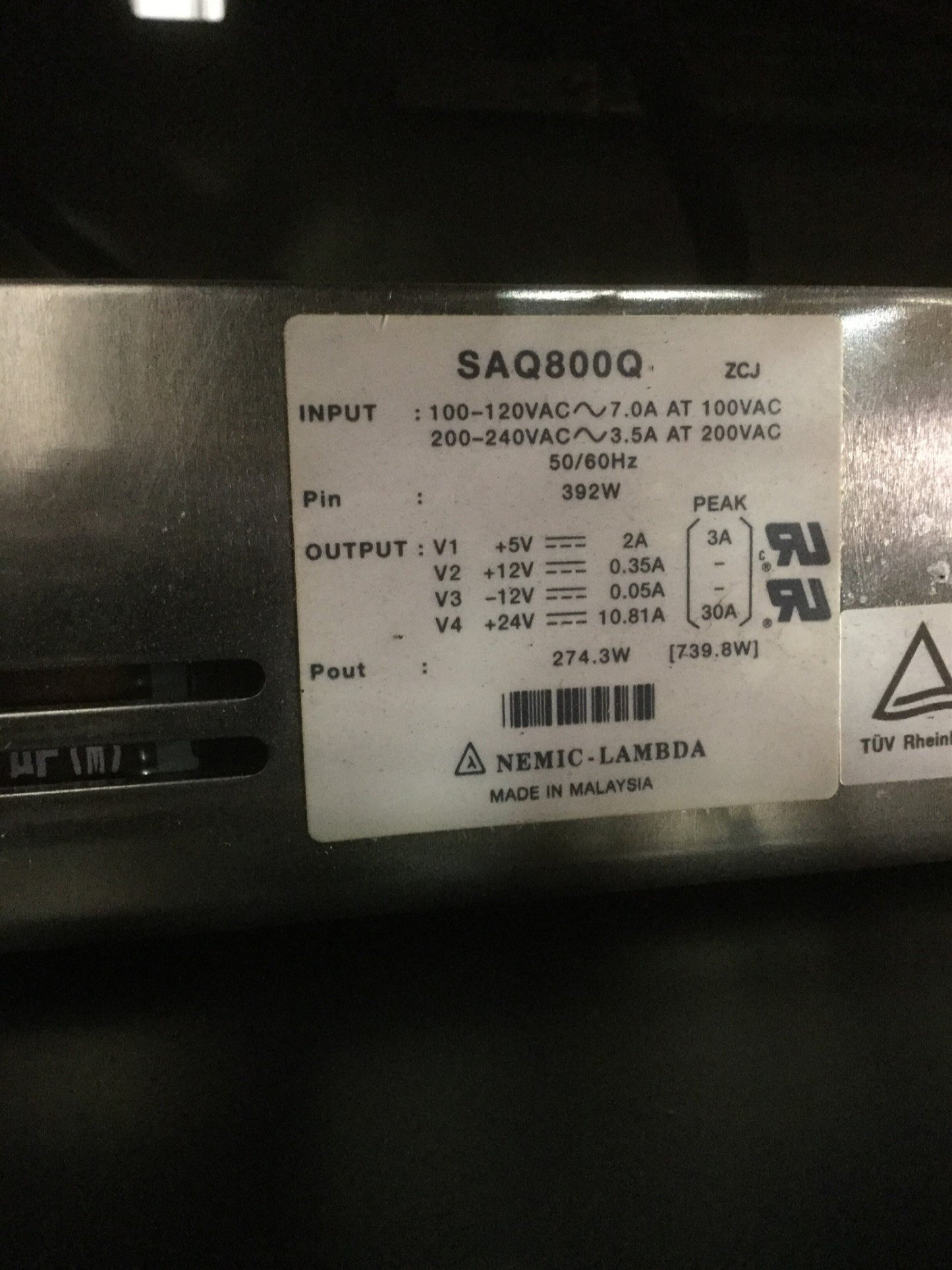 For parts or not working SATO M4845S High-Speed Thermal Transfer Print Engine, Barcode/Date Label *Parts