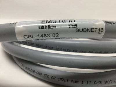 New Other Balluff CBL-1483-01 DeviceNet ThickNet Drop Cable 5-Pin, 2 Meter, Male-Female