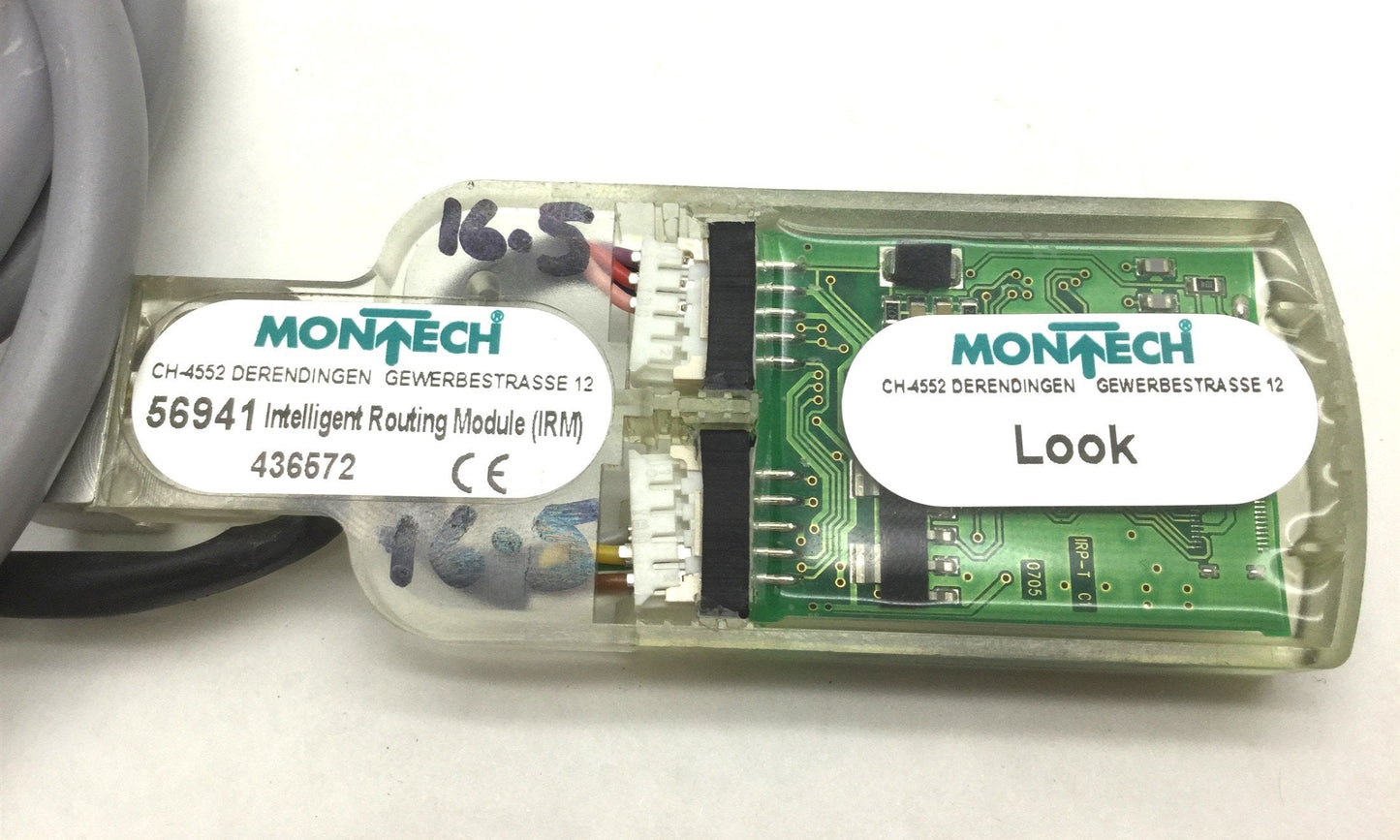 Used Montech 56941 IRM Intelligent Routing Module Look, With Cable, Voltage: 24VDC