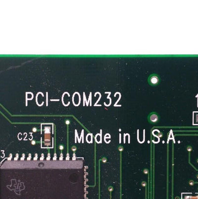 Used Measurement Computing PCI-COM232/2 Serial/COM Expansion Card, PCI, 2x DB9 RS-232