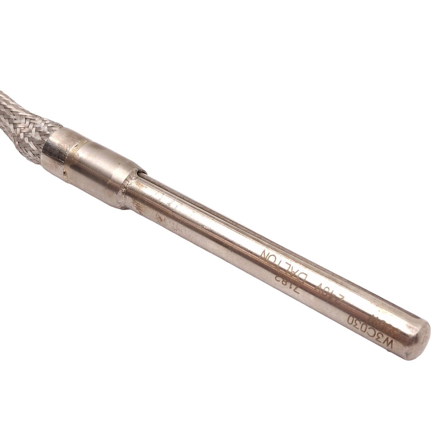 Used Dalton W3C030 Cartridge Heater, 500W, 240V, Diameter: 3/8", Length: 3"
