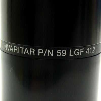 Used Melles Griot 59 LGF 412 Invaritar Camera Lens, 54mm? x 80mm, 52mm Mount