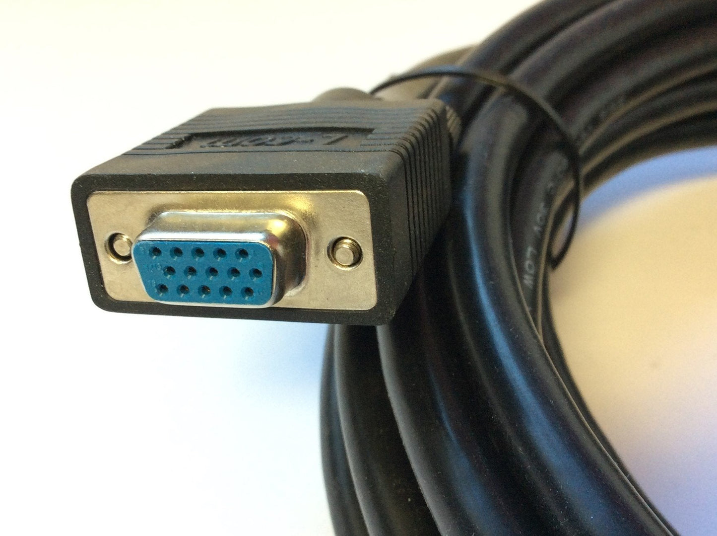 Used L-Com CGSVGAMF-20 SVGA Video Data Computer Cable HD15 Male-Female Length: 20FT