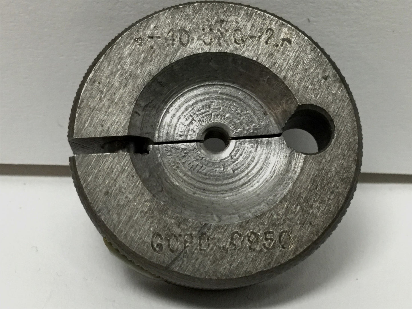 Used Regal Beloit #4-40 UNC-2A External Thread Gauge Ring GO Pitch Gage PD .0950"