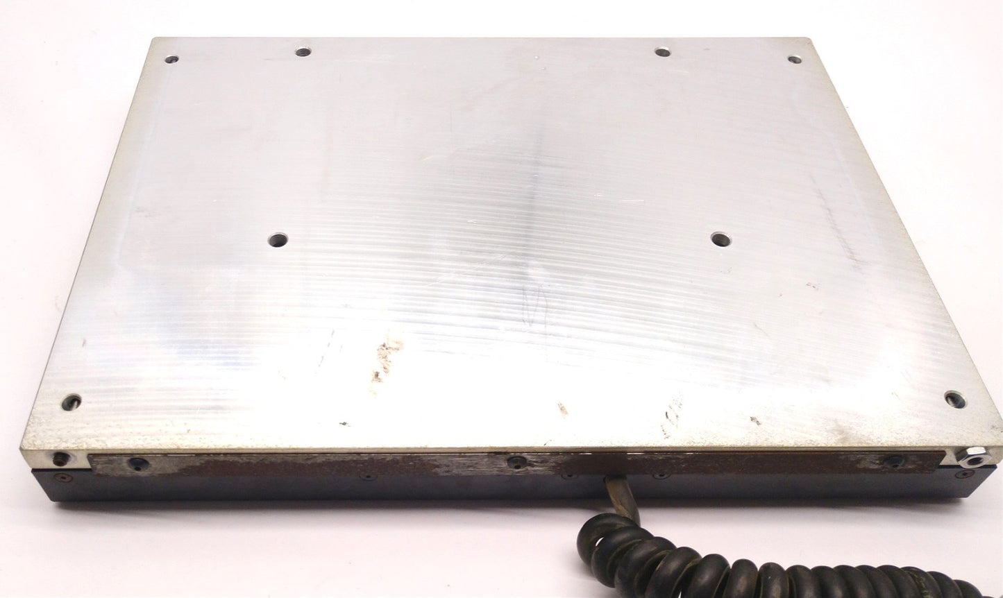 Used I Systems Magnetic Holder Test Plate With Power Source 9" X 12-3/4" Surface