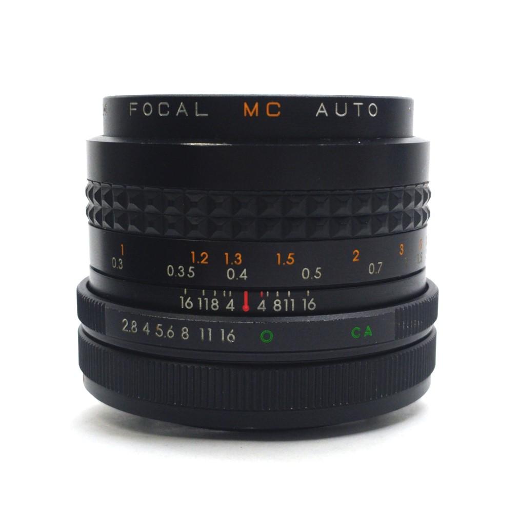 Used Focal 20-06-52 Camera Lens, 28mm, F/2.8-22 Aperture, FD Mount, 52mm Filter