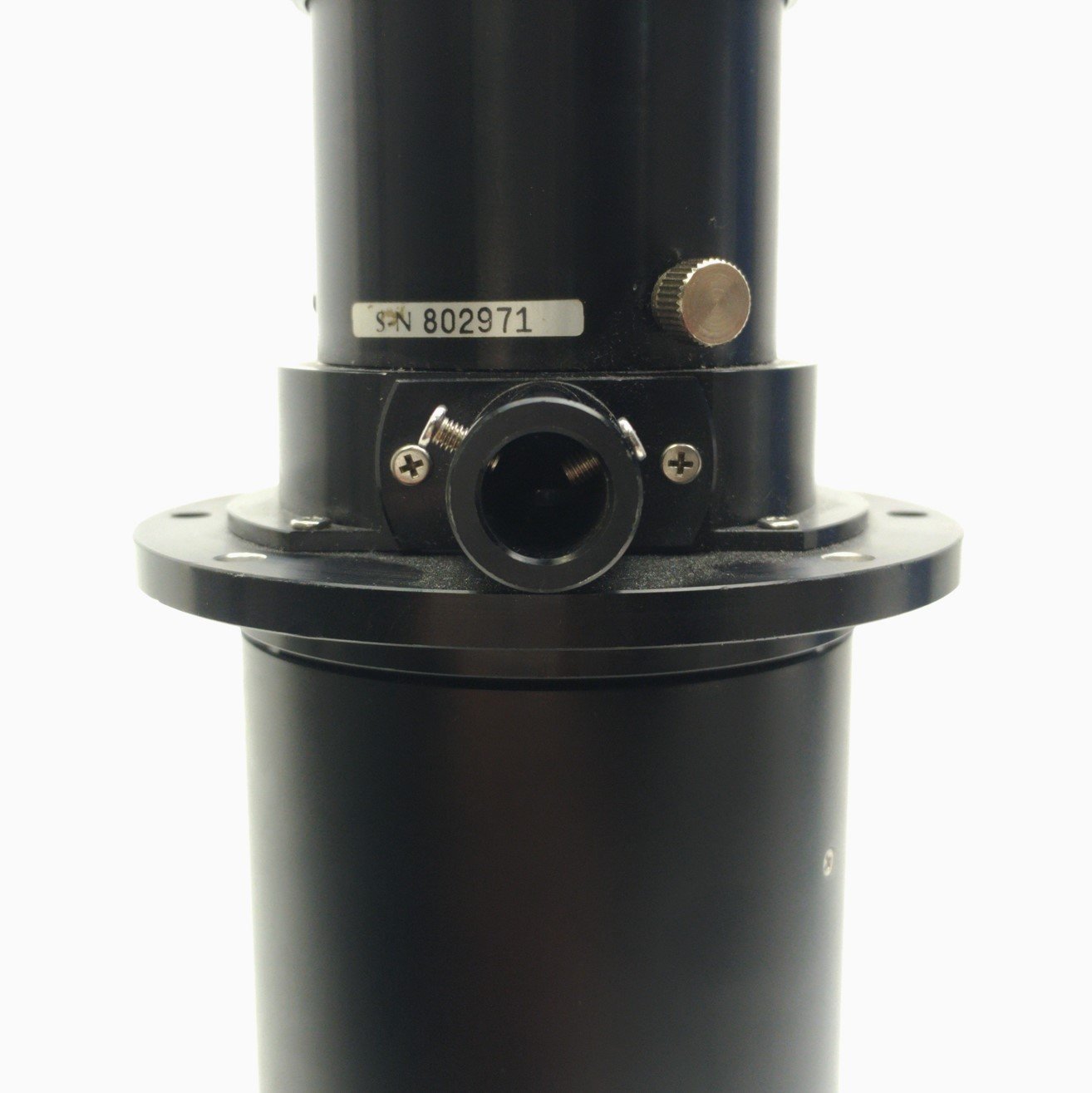 Used Tominon Machine Vision Camera Lens 0.2-2.5X Coax 68mm Tube C-Mount 270mm Length