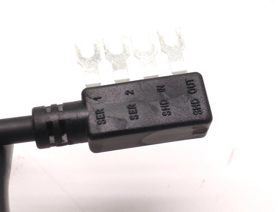 Used GE Fanuc IC660BLC003B Serial Bus Cable, Length: 3 Feet