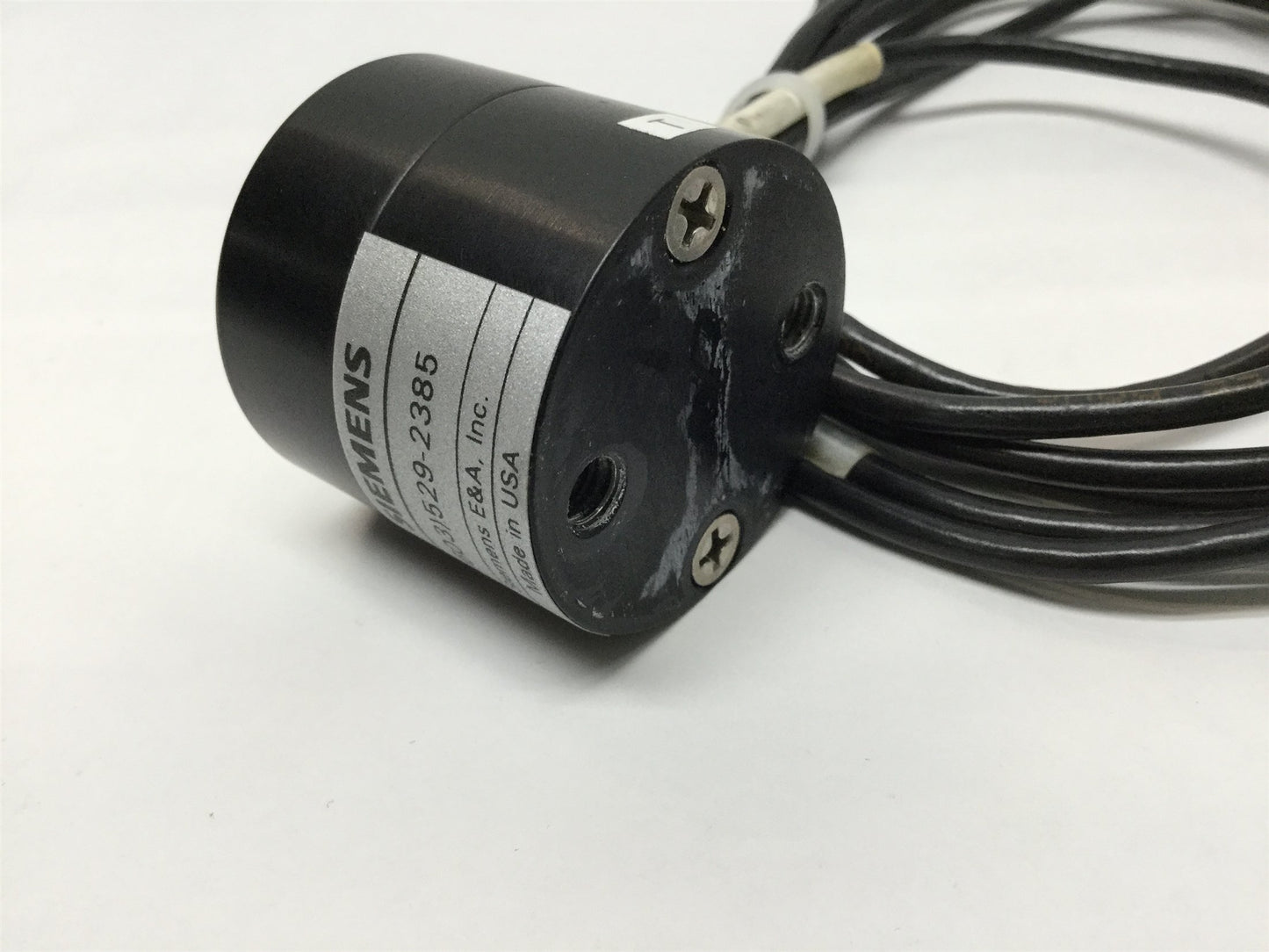 Used Siemens 656003 Machine Vision Spot Light, Red LED, Cont: 0.35A, Strobe: 0.5A