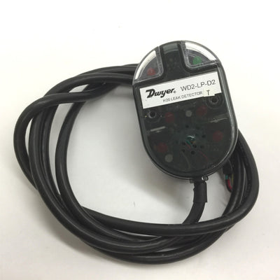 Used Dwyer WD2-LP-D2 Water Leak Detector, Power: 11-27VAC/DC, Output: DPDT Relay