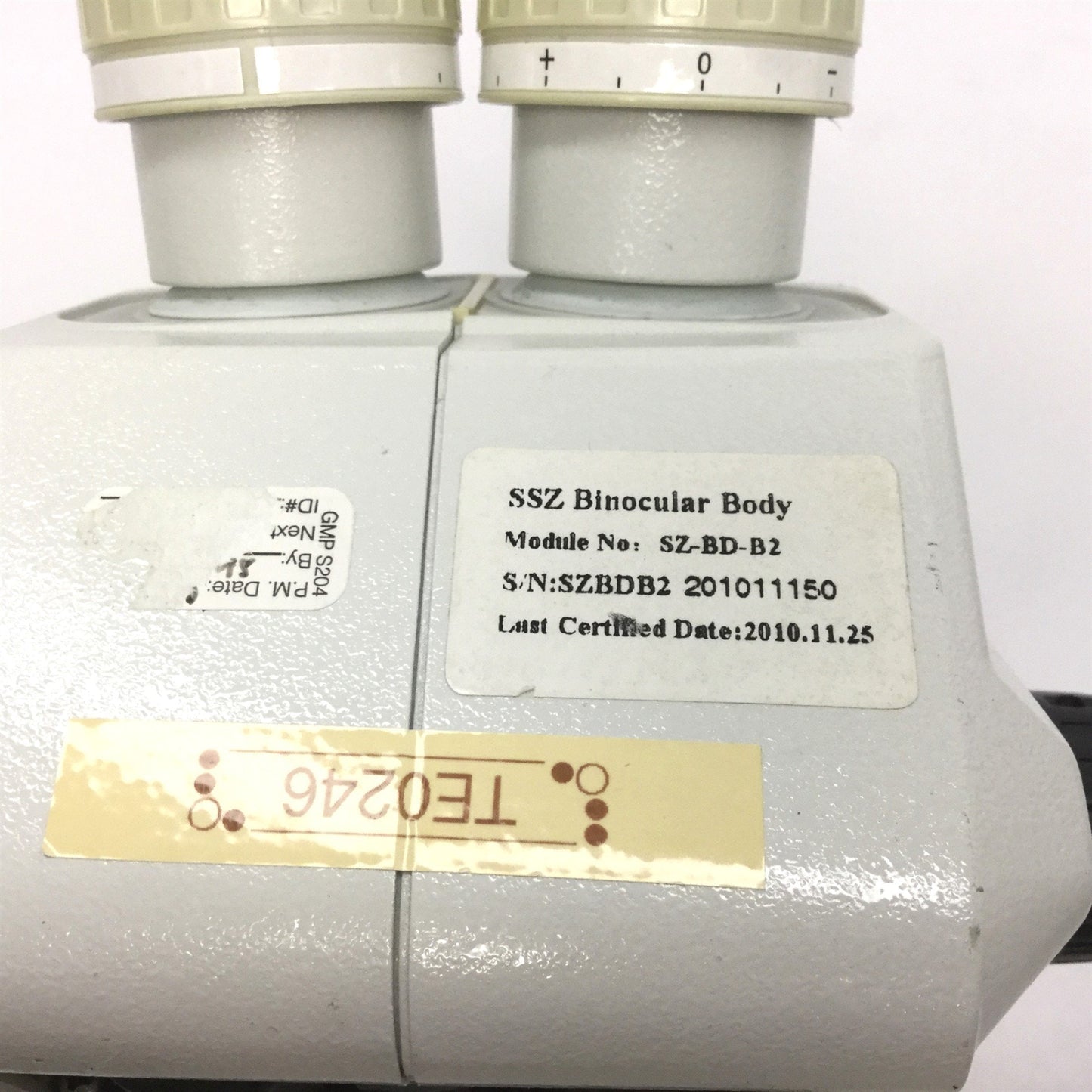 For parts or not working Scienscope SZ-BD-B2 SSZ Model Stereo Zoom Binocular Microscope Head *For Parts*