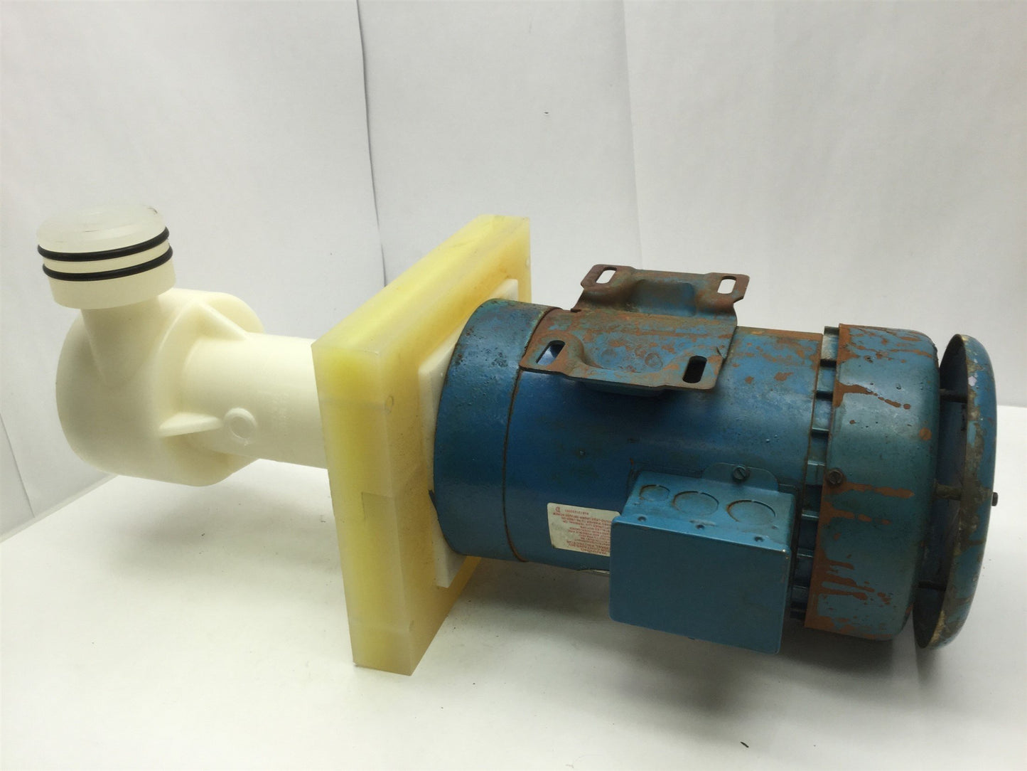 Used Penguin P-3/4BHP Vertical Pump & Motor, 70GPM, 3/4HP, 46' Head, 208-230/460VAC