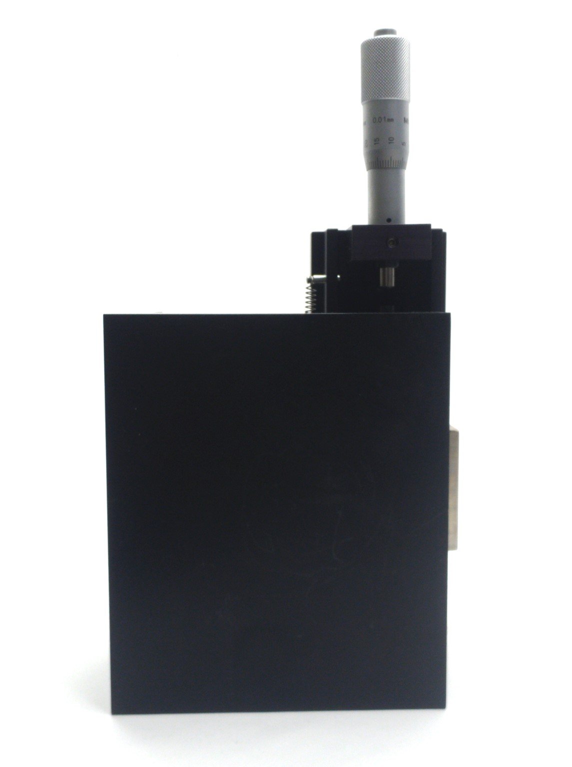 Used Adjustable Laser Iris & Mitutoyo Micrometer Stage, Iris: 1.5-17mm, 0-25mm Travel