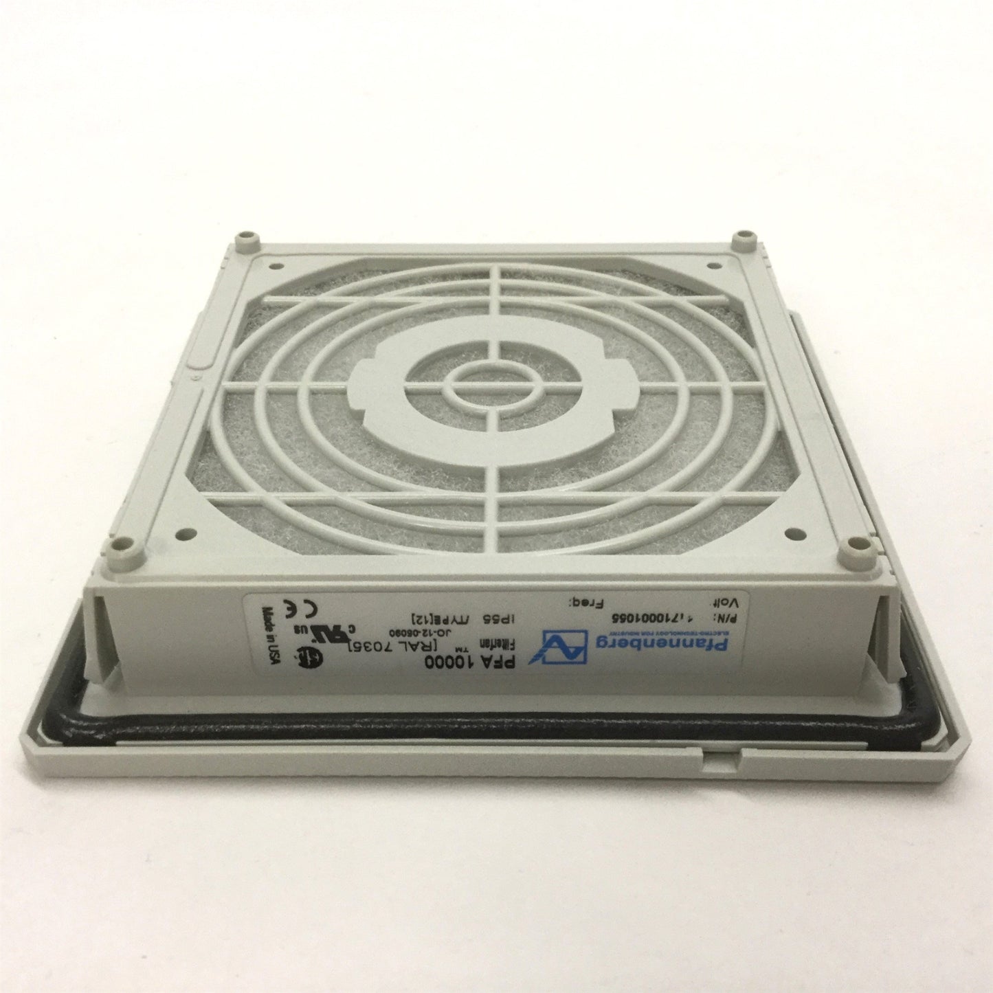 Used Pfannenberg PFA 10000 Exhaust Fan Filter, Cutout: 92mm x 92mm, 109x109x24mm