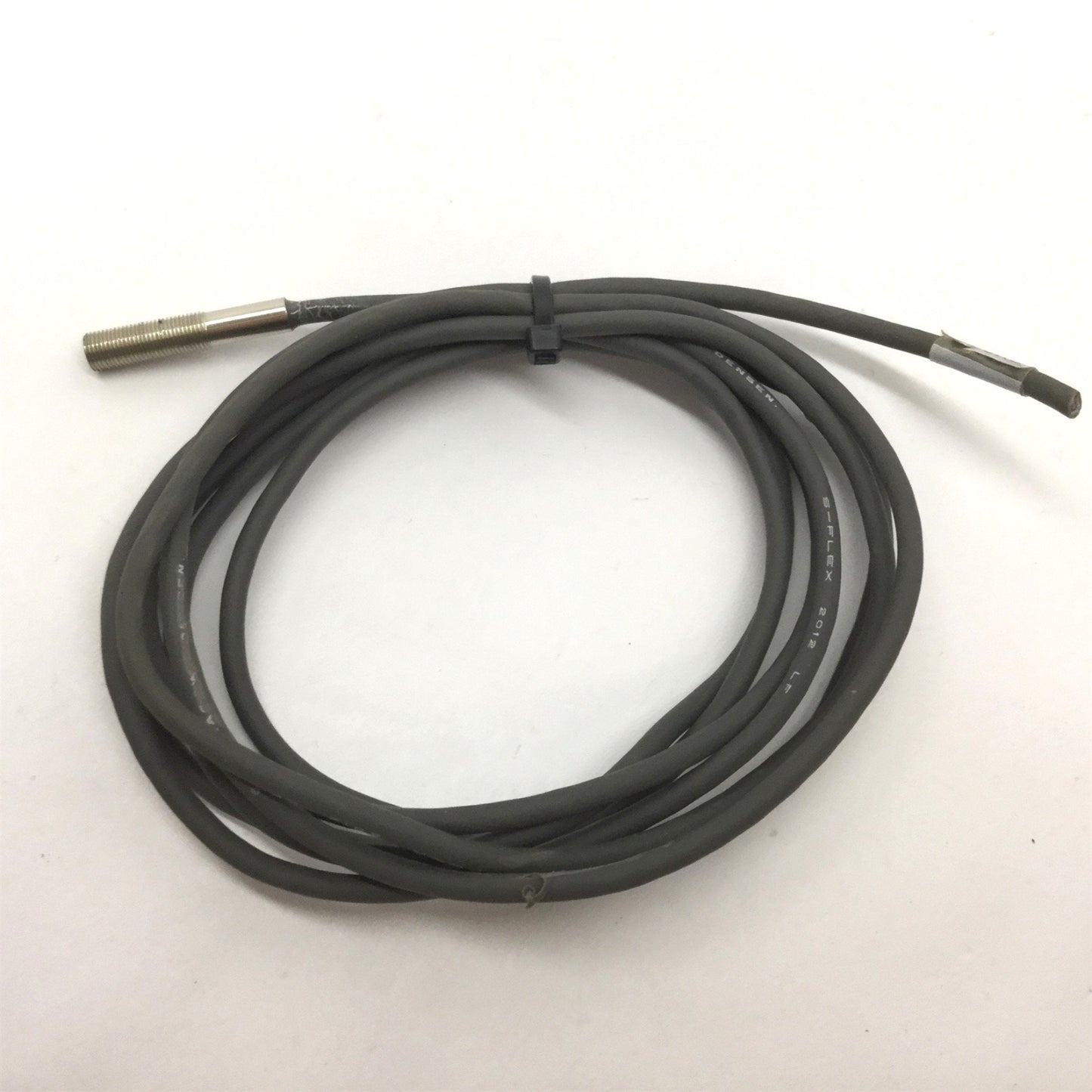Used Omron E2E-X1B1 Inductive Proximity Sensor Switch, Range: 1mm, Voltage: 12-24VDC
