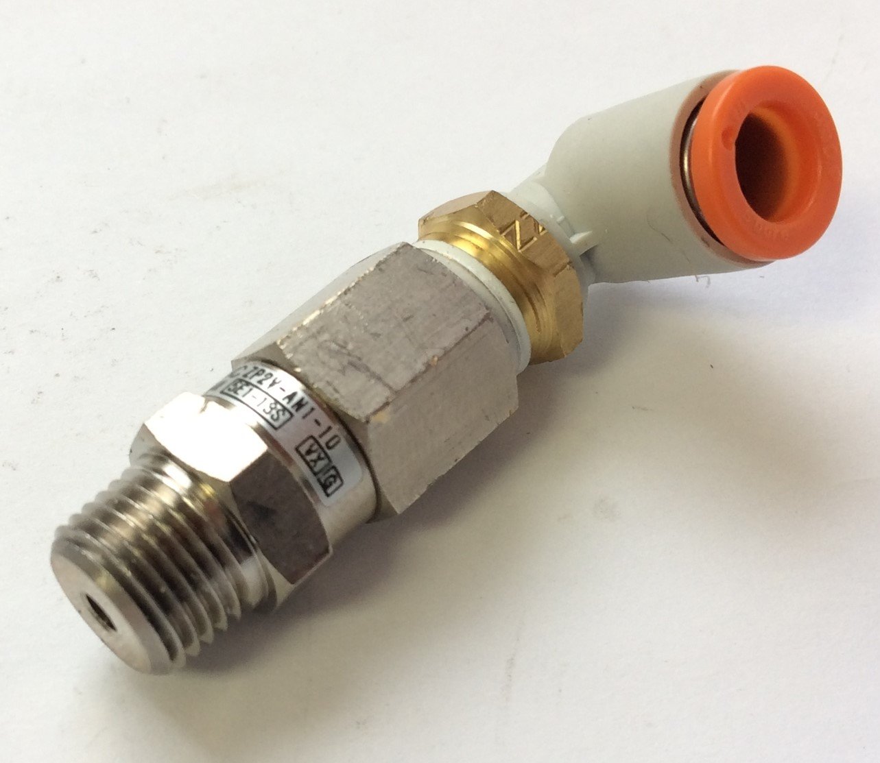 Used Lot of 3 SMC ZP2V-AN1-10 Pneumatic Vacuum Saving Valves 1/8" NPT Orifice: 1.0mm