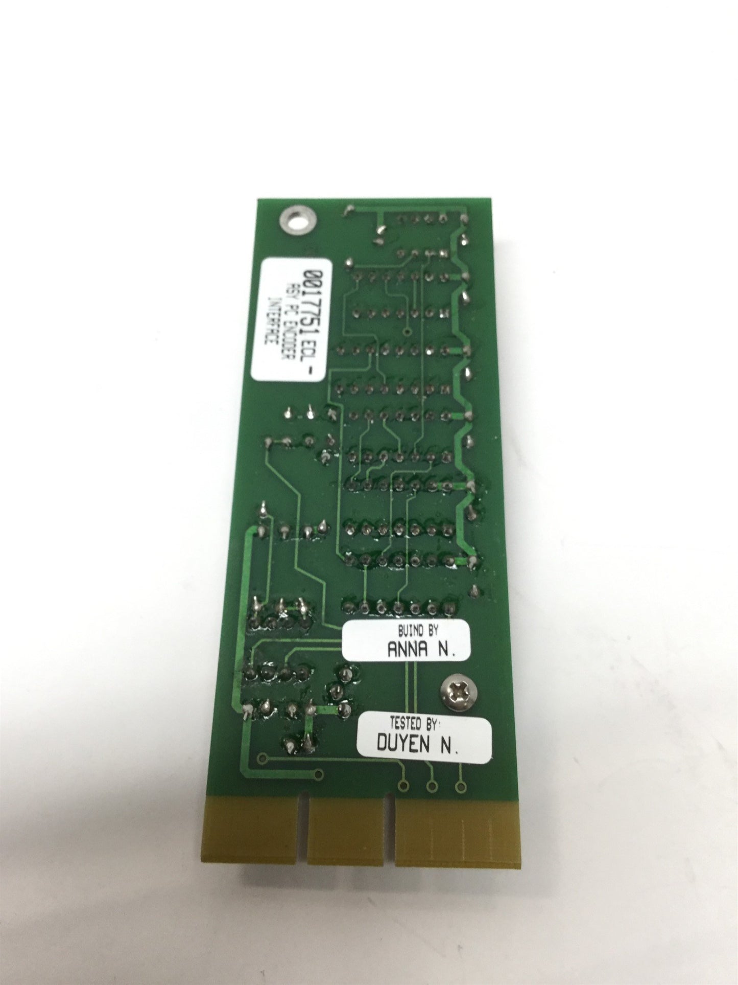 Used Label-Aire 0017751 ECL PC Encoder Interface ASY PCB Card Board from 2115CD