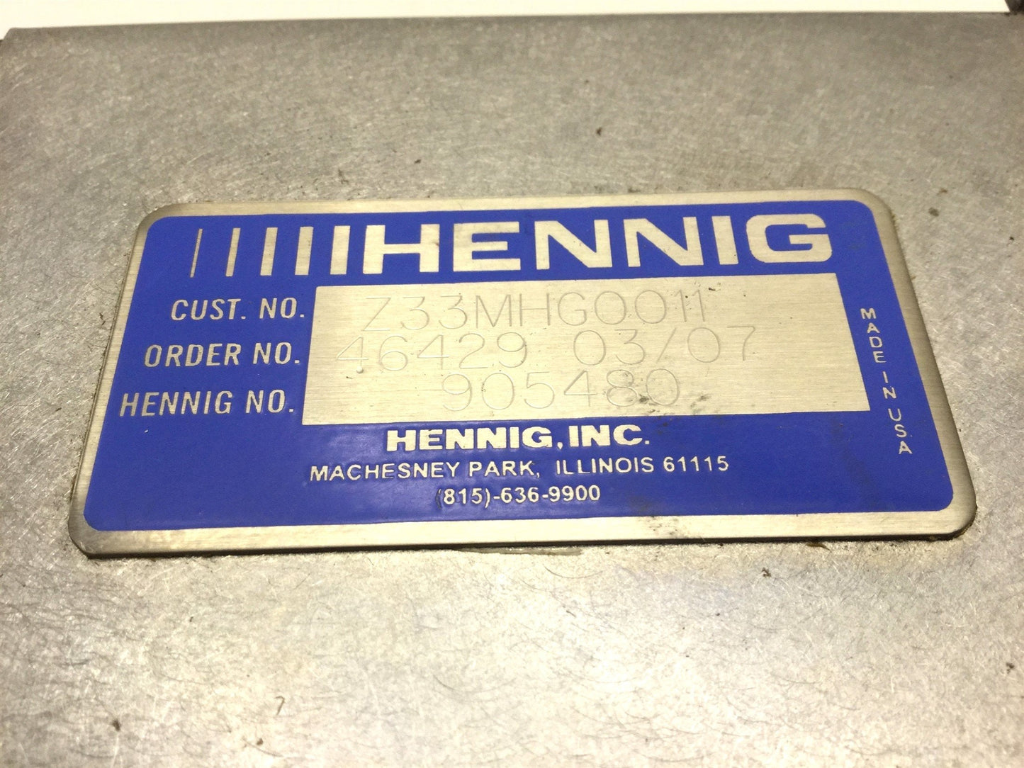 New Mazak Hennig Z33MGC0011 Telescoping Way Cover L: 6.25"-25.25" W:5.5" H: 4" Steel