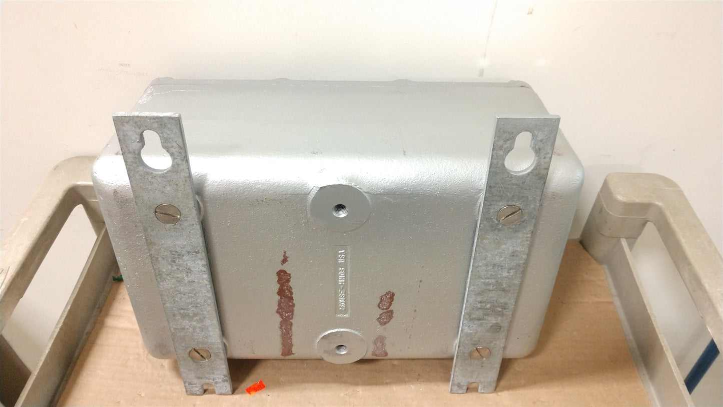 Used Crouse-Hindes EJB9166 Cast Iron Junction Box for Hazardous Locations 9 x 16 x 6