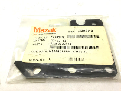 New MAZAK 31253538441 DESC Wiper SP95.2-PT NBR&SPCC 84x112.5x5t H: 84mm L: 112.5mm
