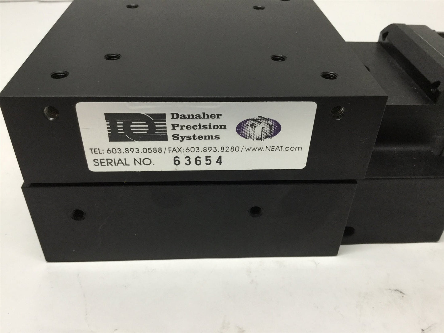 New Other Danaher Dover LM-200 Precision Stage Linear Actuator Positioner Table, 2" Travel
