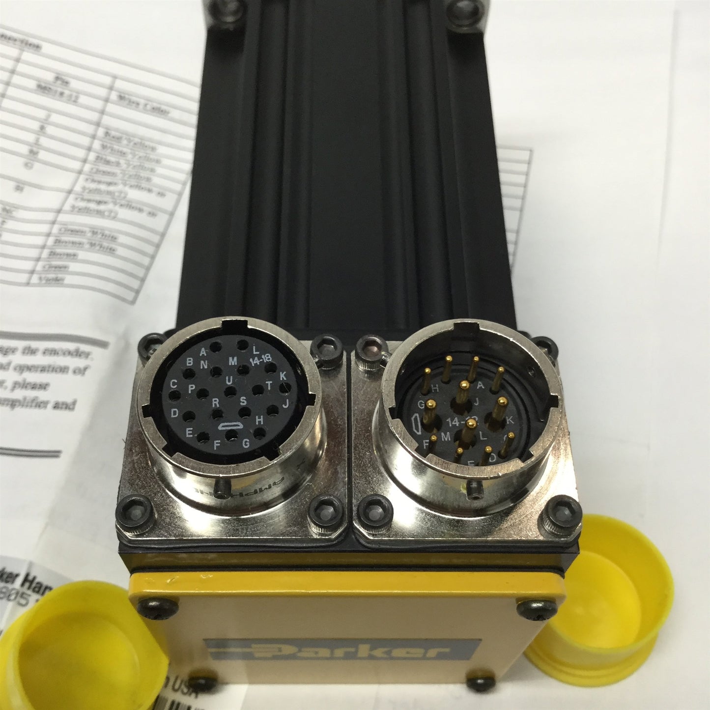 New Other Parker Compumotor CM232AE Brushless DC Servo Motor NEMA 23, 340VDC, 92oz-in