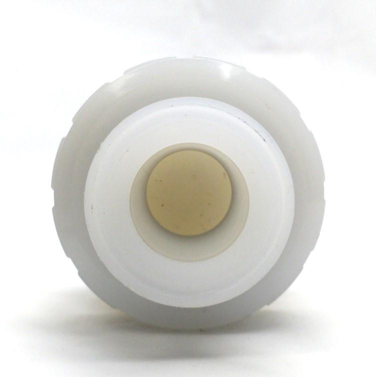 Used Asahi 08B00266F Ball Check Valve, 150PS,I 1" Maxi Sanitary Clamp, PVDF, FKM Seal
