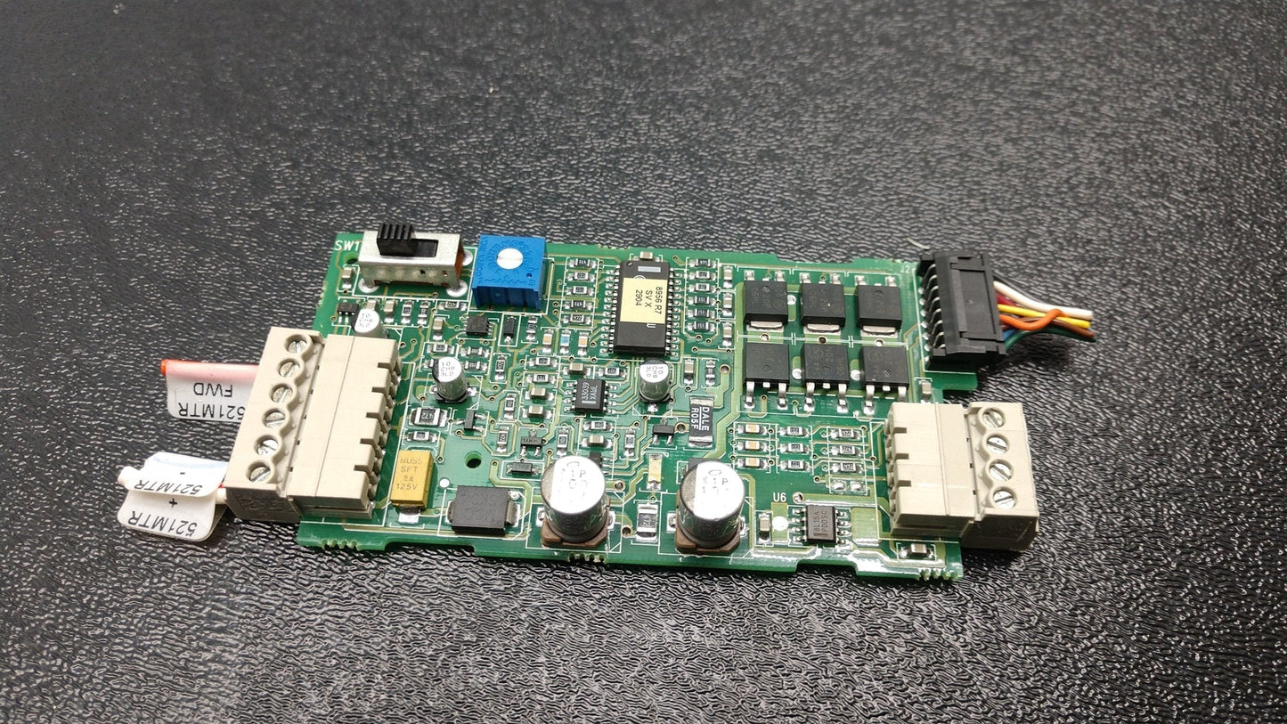 Used Interroll 799-1000-565 PC Board, Dimensions: 2" x 3-3/4" x 1/4"