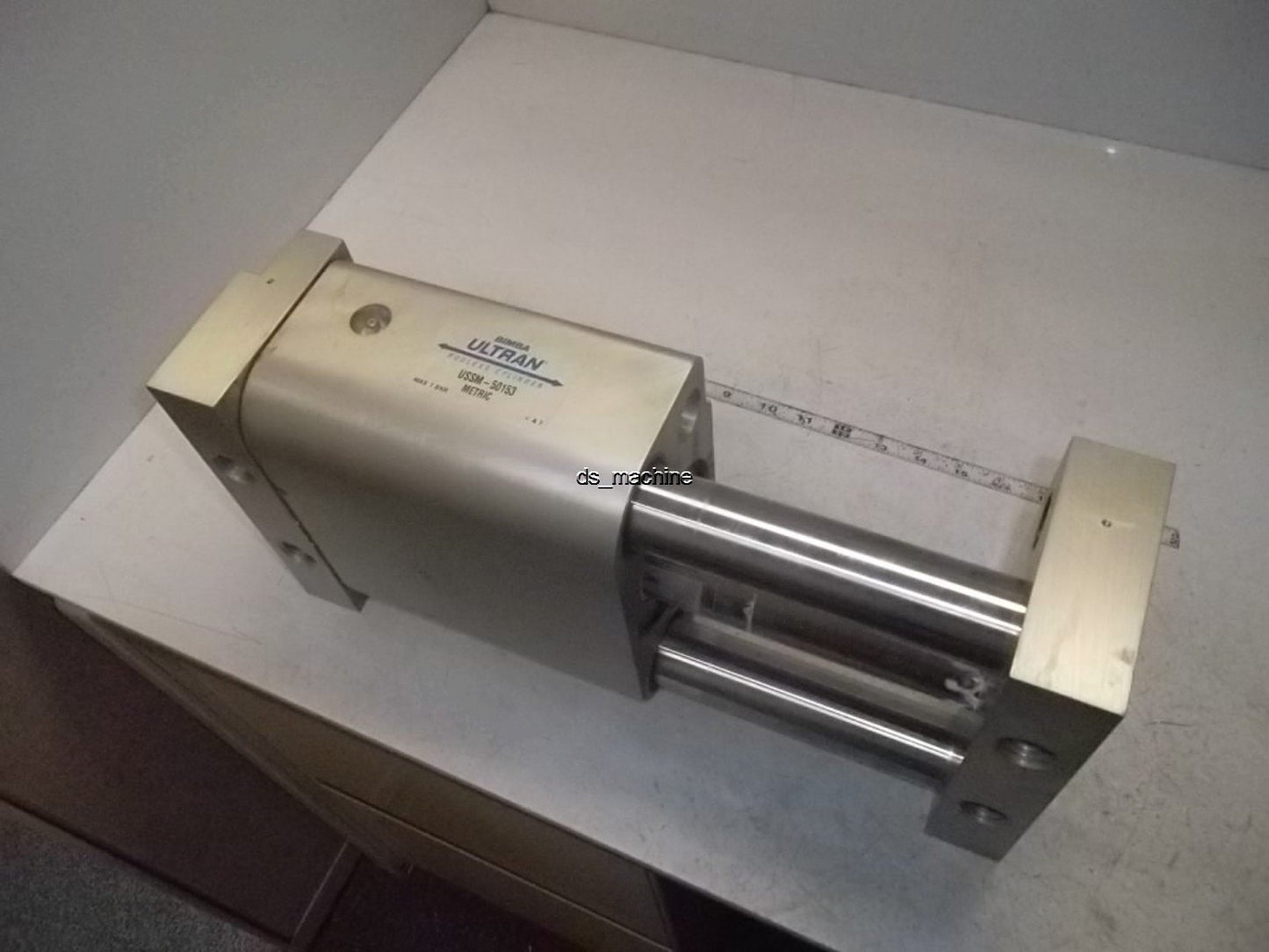 Used Bimba USSM-50153 Ultran Rodless Cylinder 6" Stroke