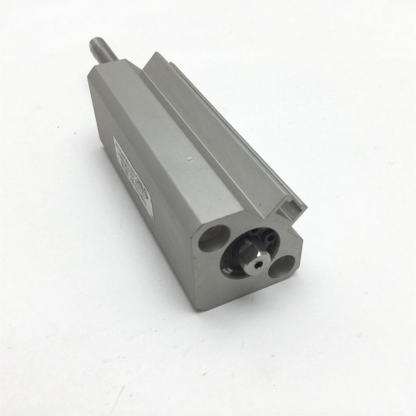 Used SMC NCDQ2WB12-35-D Double Rod Cylinder, Bore: 12mm, Stroke: 35mm, M5x0.8 10-32