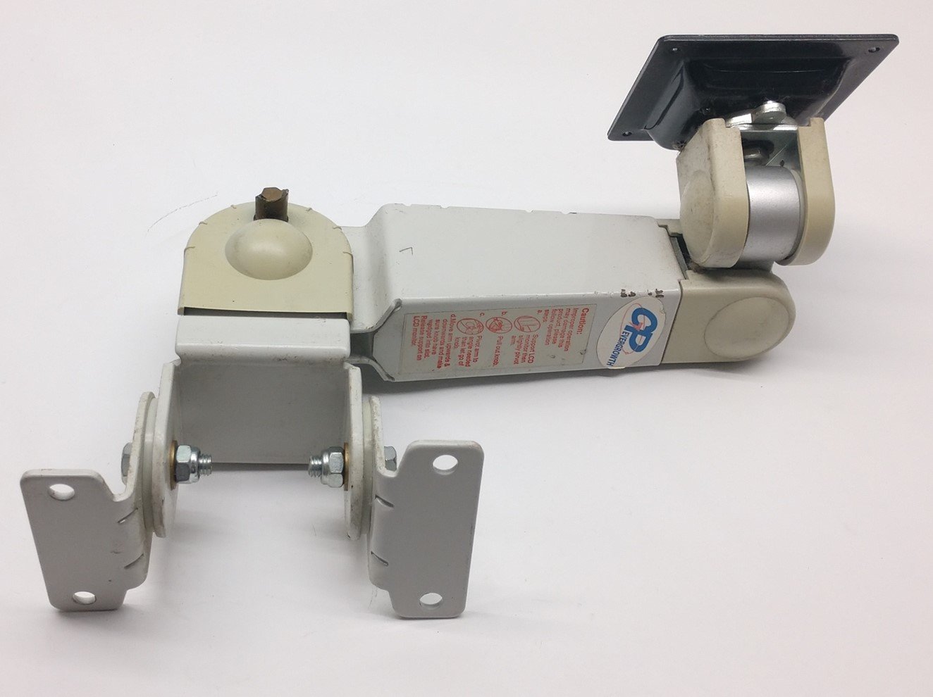 Used GP Evergrowth LCD/PC/TV Monitor Wall Mount Arm, Vesa Monitor Mount: 75mm