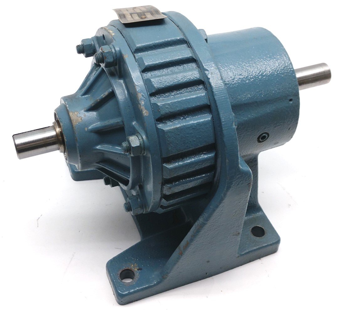 Used Shimpo 201-47SHFTBHAMP Speed Reducer, Ratio: 47:1, 600LB-IN, 0.57HP @1750RPM