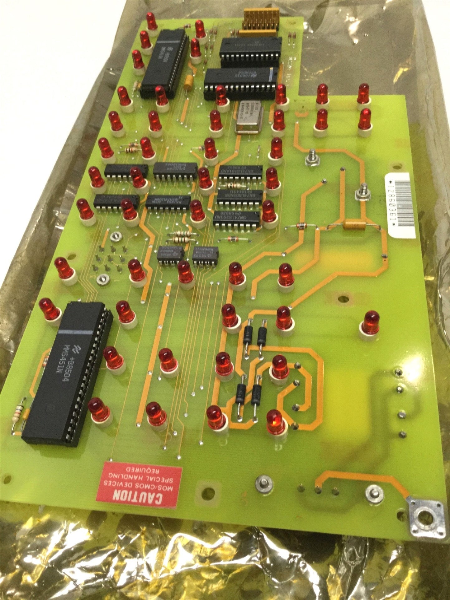 Used Cincinnati Milacron 3-531-4022A Acramatic 900 T10 Operator Panel Circuit Board