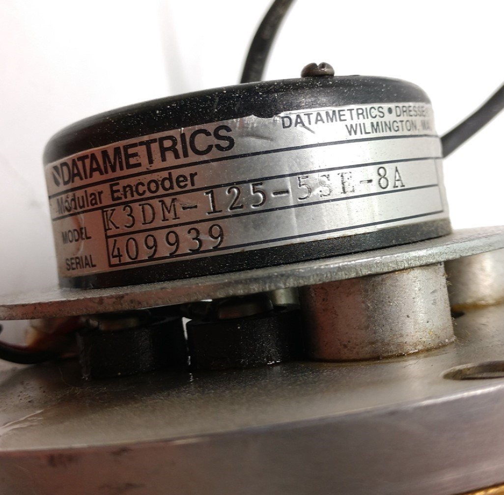 Used Kollmorgen U9M4T Servodisc DC Motor, With Harmonic Drive Transmission HDC-5C