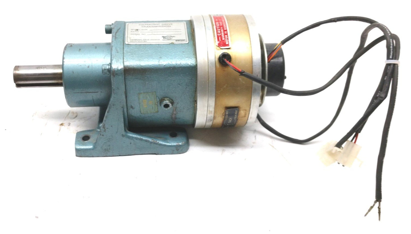 Used Kollmorgen U9M4T Servodisc DC Motor, With Harmonic Drive Transmission HDC-5C