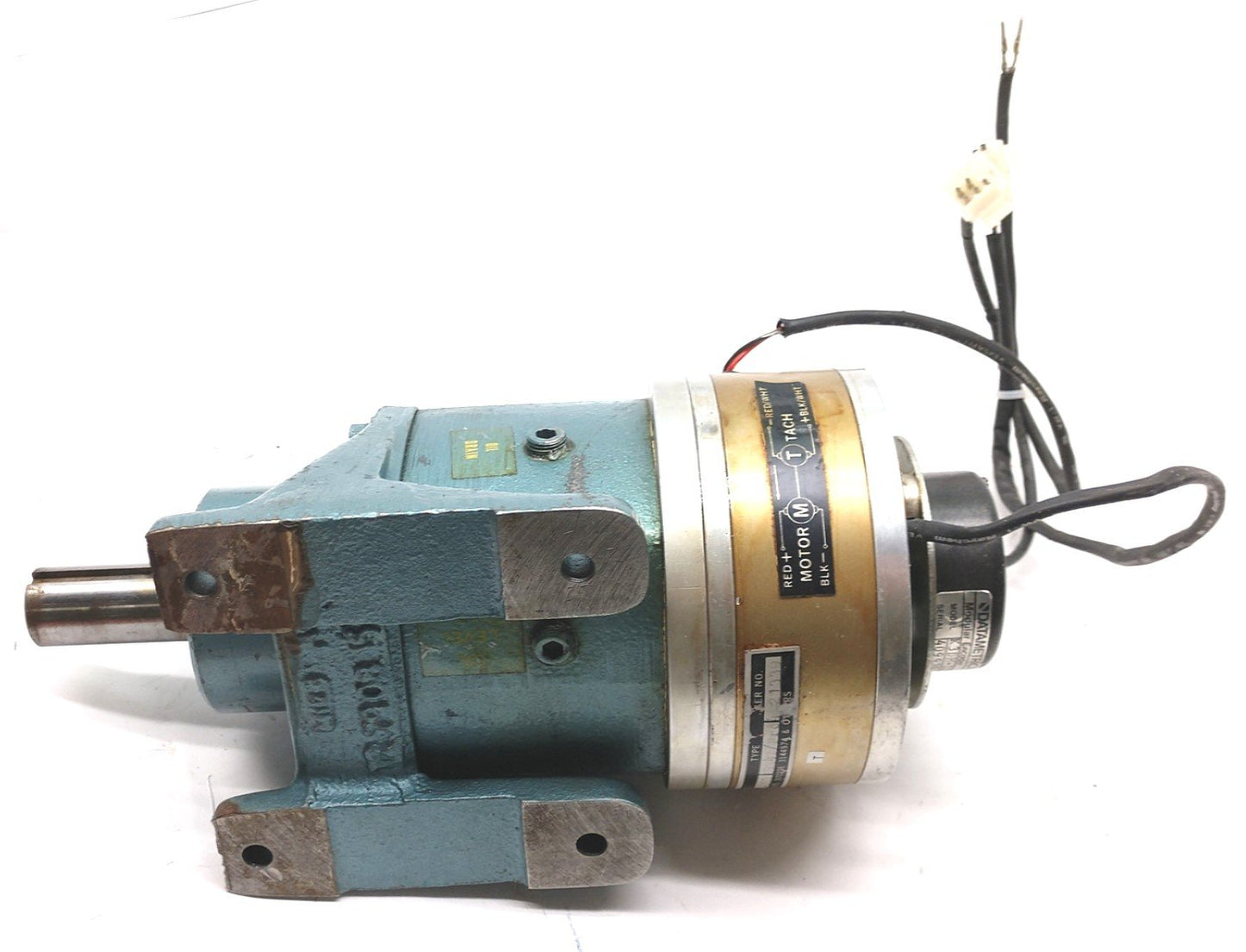 Used Kollmorgen U9M4T Servodisc DC Motor, With Harmonic Drive Transmission HDC-5C