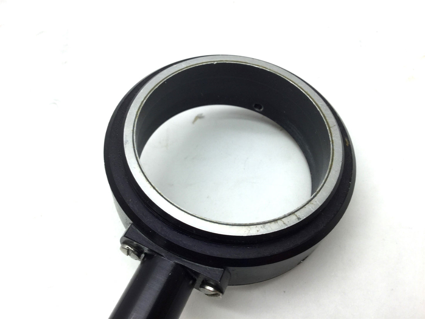 Used Fostec Fiber Optic Light Ring, ID: 50mm Ring, 33" Length, 16mm Input Cracked PVC