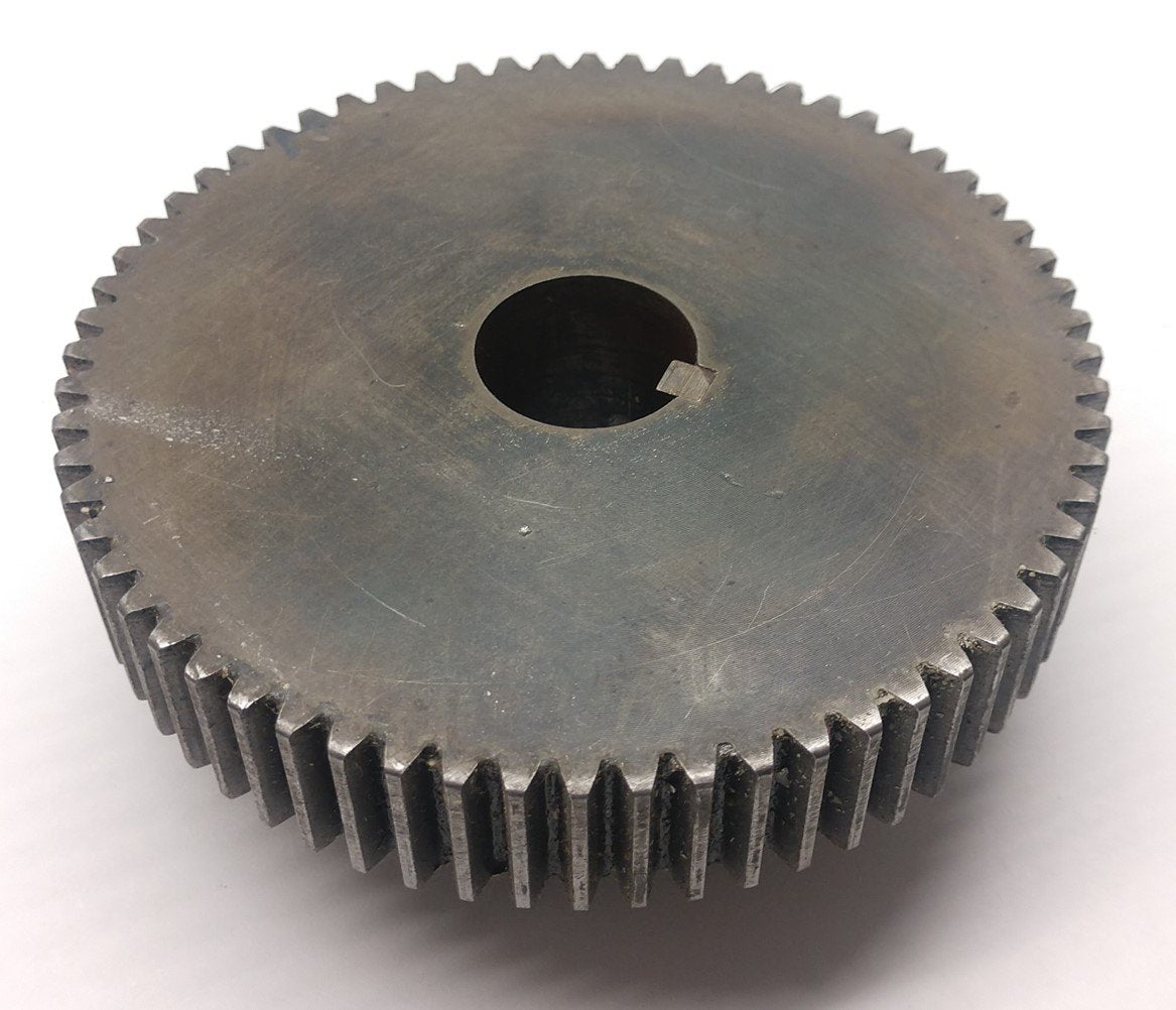 Used Globe Y1664 Gear, Shaft Diameter: 7/8" Diameter: 4-1/8" 64 Teeth 3/4" Gear Width