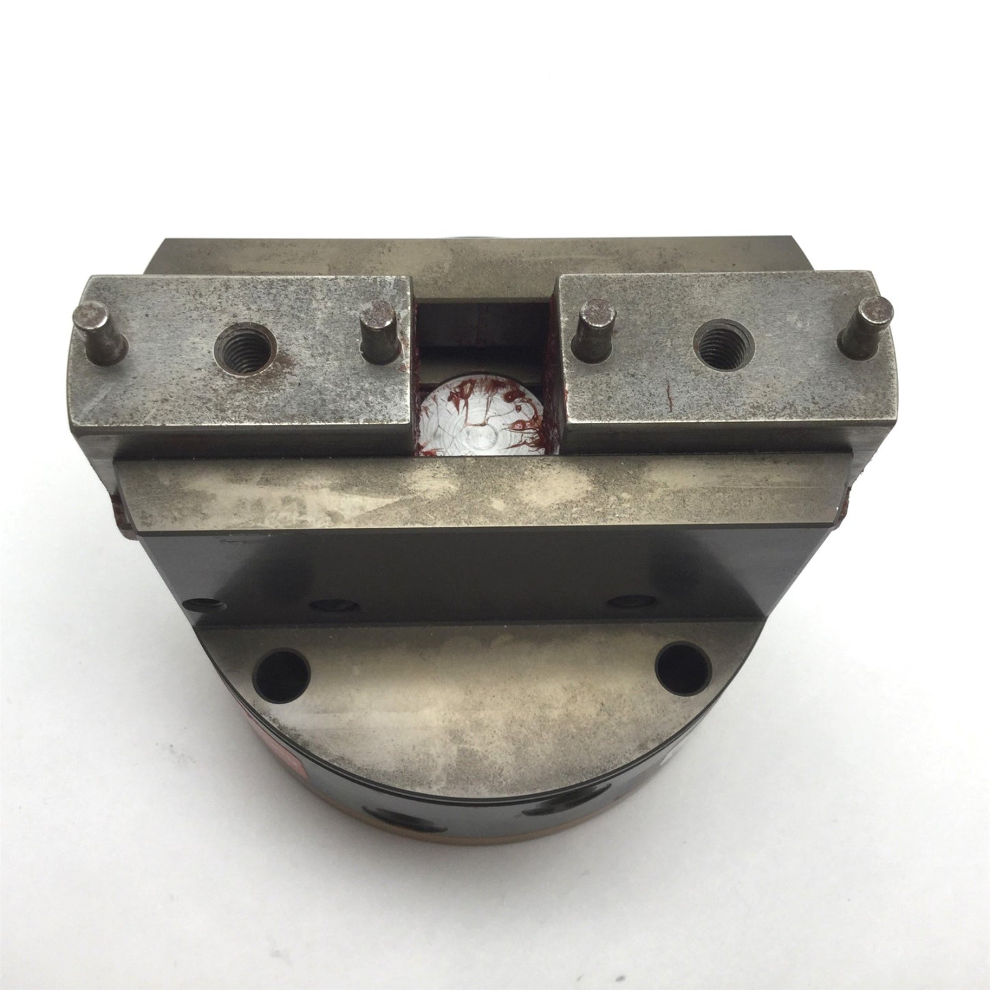 Used Destaco 11002P-P Pneumatic Parallel Gripper, 2-Jaw, Stroke: 20mm, Bore: 76mm