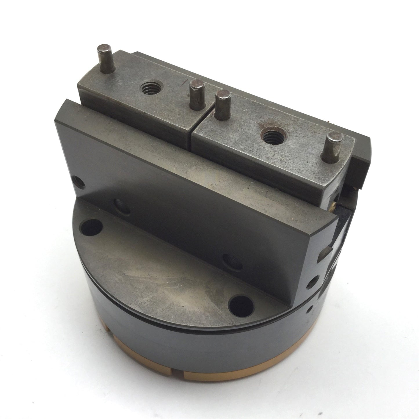 Used Destaco 11002P-P Pneumatic Parallel Gripper, 2-Jaw, Stroke: 20mm, Bore: 76mm