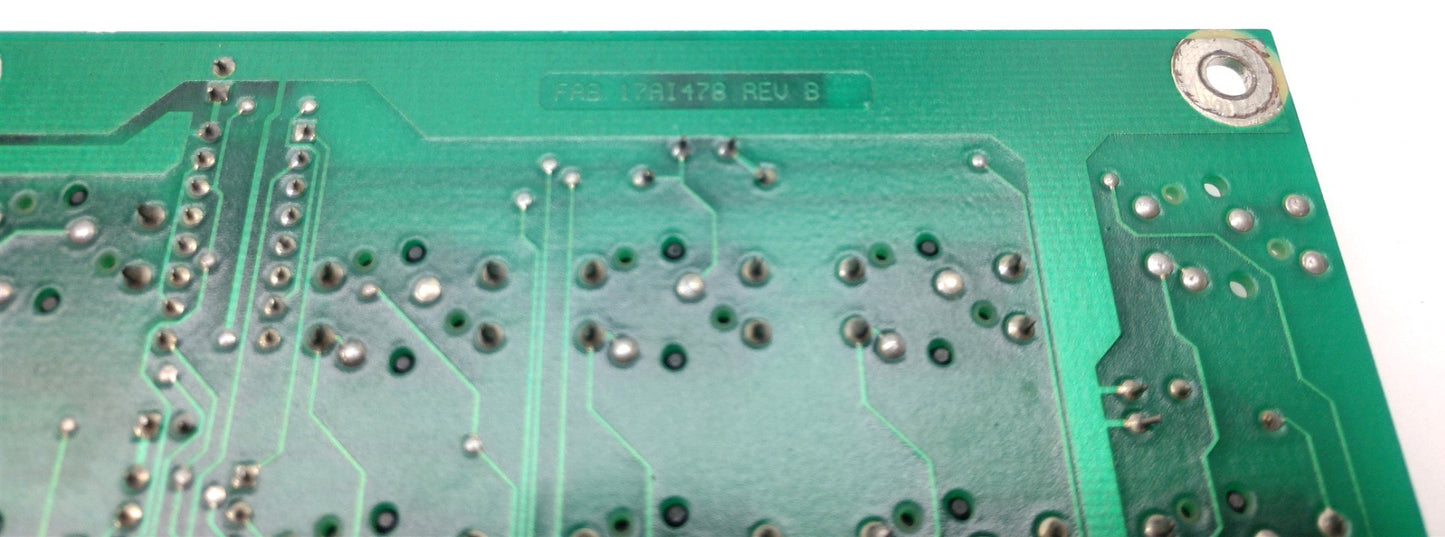 Used Olec 64AI478 Rev A Interface/Display Board, FAB 17AI478 Rev B, 15 PIN Male