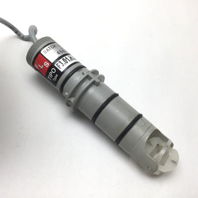 Used FLS F3.01.H.01 Flow Sensor With F9.01 Flow Monitor, 12-24VDC