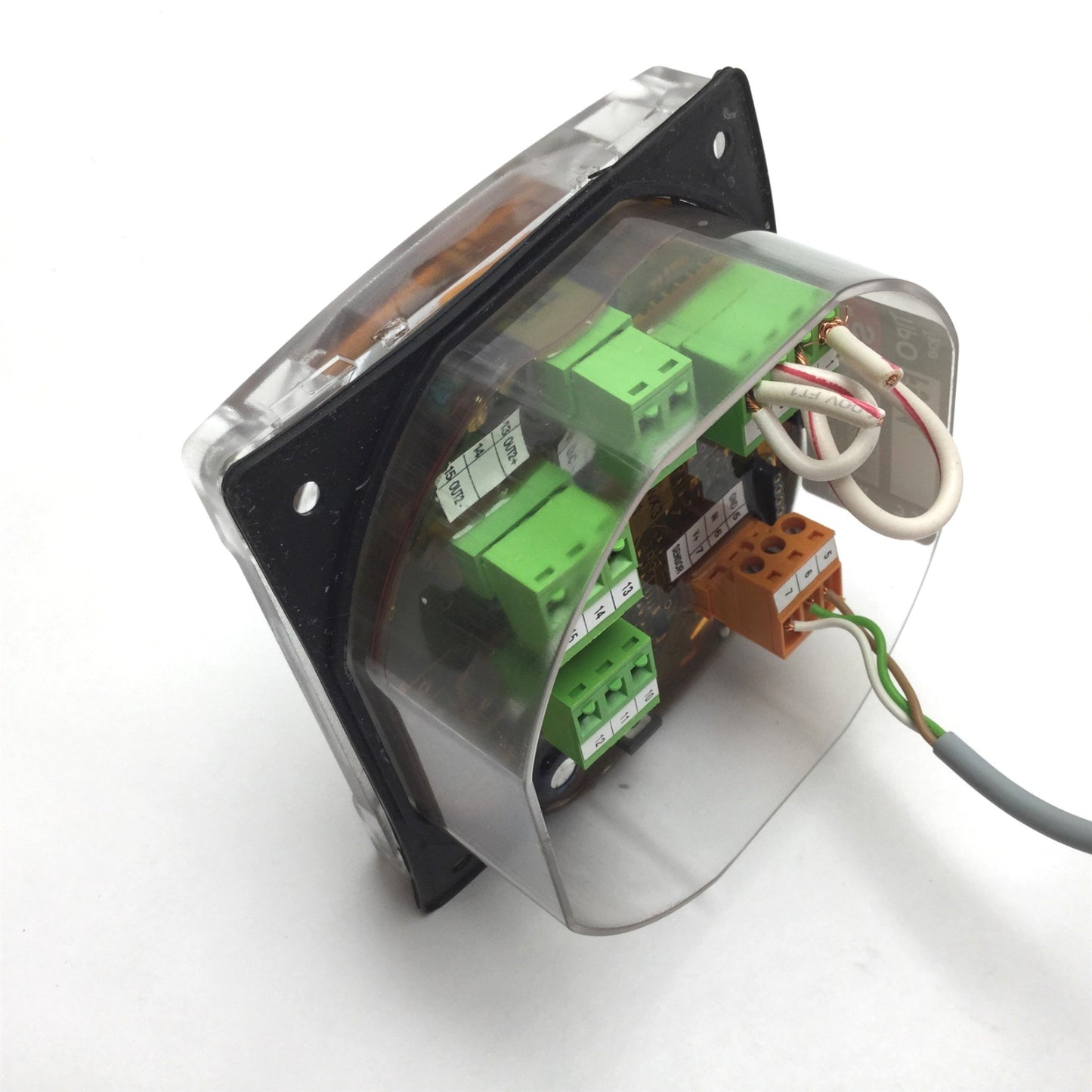 Used FLS F3.01.H.01 Flow Sensor With F9.01 Flow Monitor, 12-24VDC