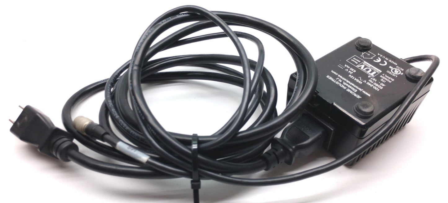 Used Dalsa 24-00017-01 2M30 Camera Power Supply 100-240VAC, 50/60Hz, .40-.167A, 24VDC
