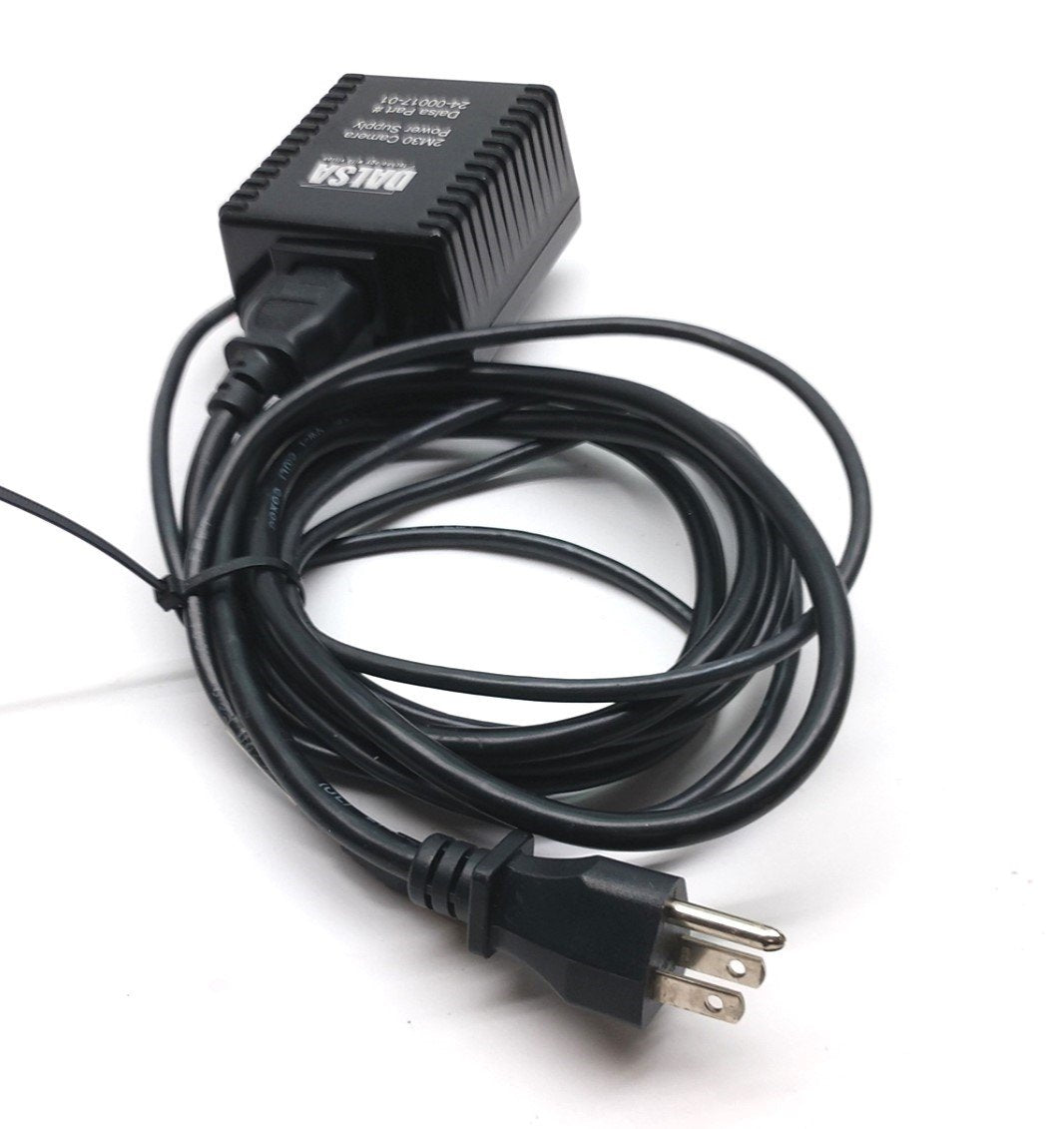 Used Dalsa 24-00017-01 2M30 Camera Power Supply 100-240VAC, 50/60Hz, .40-.167A, 24VDC
