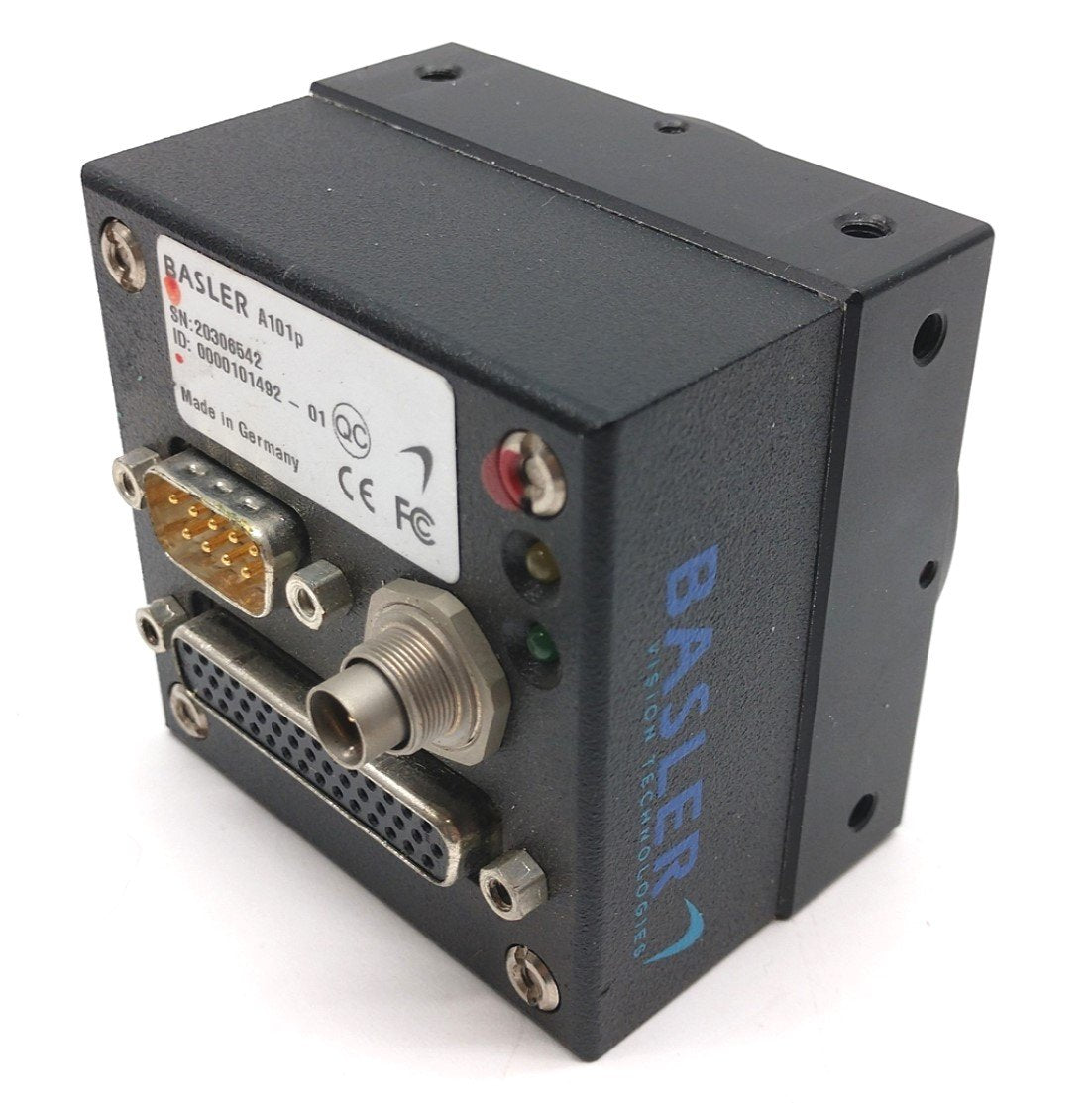 Used Basler A101p Industrial Camera, CCD, Frame Rate 11.75 Hz, Frame Rate: 11.75 Hz