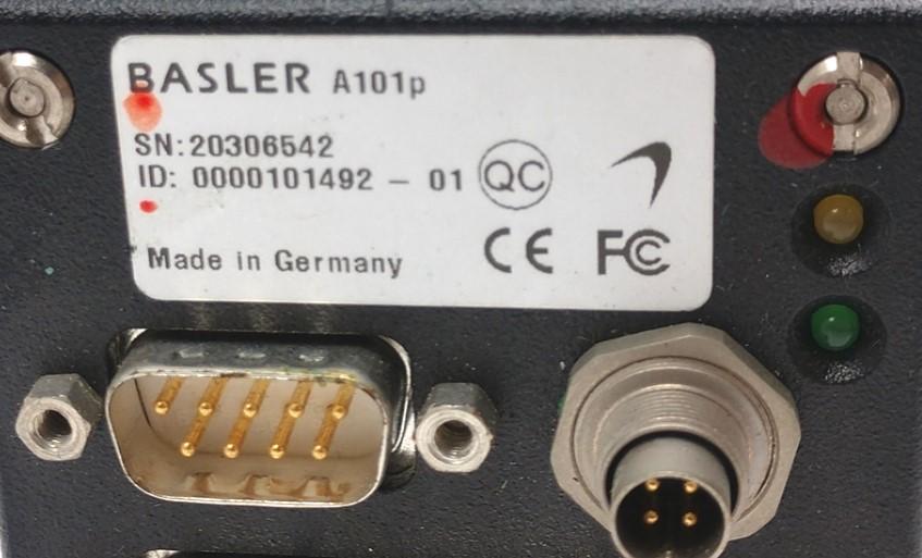 Used Basler A101p Industrial Camera, CCD, Frame Rate 11.75 Hz, Frame Rate: 11.75 Hz