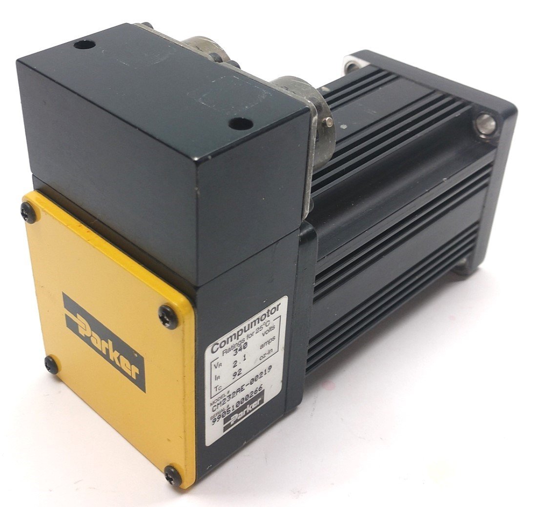 Used Parker Compumotor CM232AE-00219 Brushless DC Servo Motor NEMA 23 340V 92oz-in