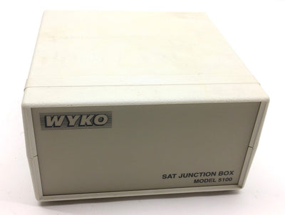 Used Wyko Model 5100 Sat Junction Box, 1 Computer Slot, 4 Probe Slot